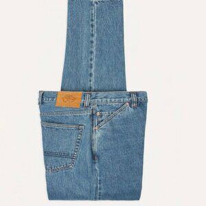 Drake's - Bleach Wash 14.2oz Japanese Selvedge Denim Five-Pocket Jeans - Size 30